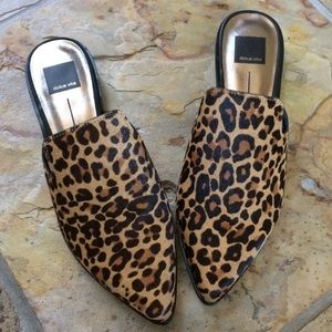 Dolce Vita cheetah mule